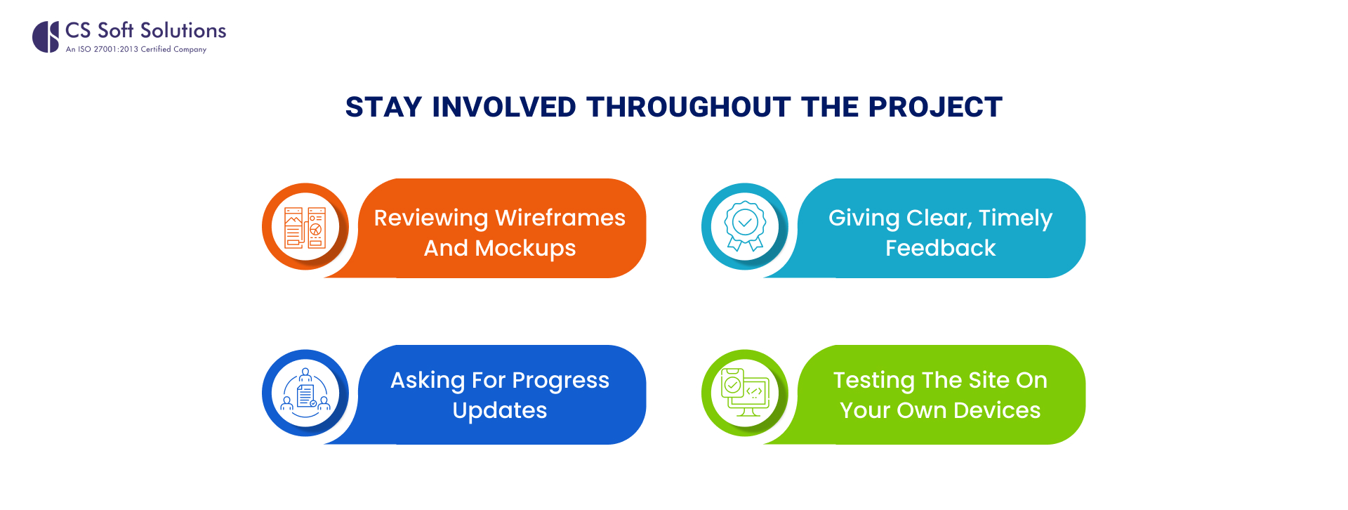 Stay Involved Throughout the Project