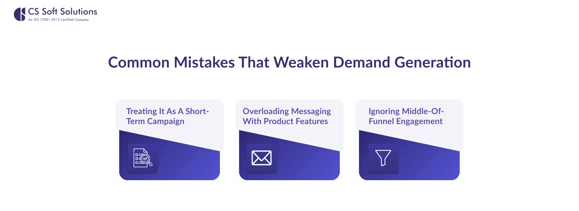 Common Mistakes That Weaken Demand Generation